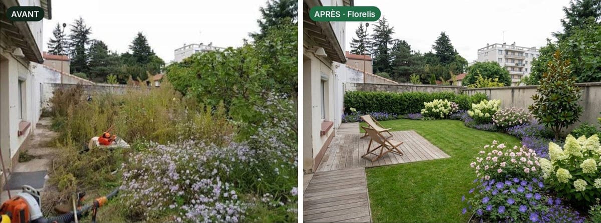 Avant et après d'une friche à Tours, le type de visuel qui fait venir des clients